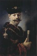 REMBRANDT Harmenszoon van Rijn, The Polish Nobleman or Man in Exotic Dress